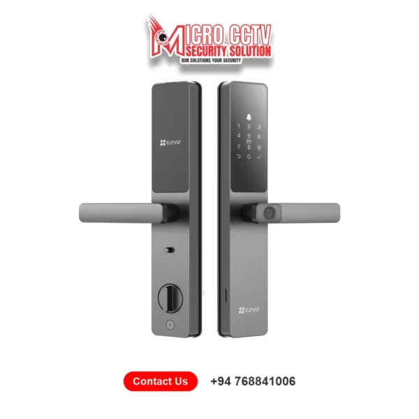 EZVIZ CAMERA LOWEST PRICE IN SRILANKASmart Door & Entry Security Smart Door Locks CS-DL05-R200- WBCP-GR