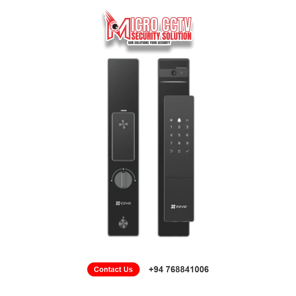 EZVIZ CAMERA LOWEST PRICE IN SRILANKASmart Door & Entry Security Smart Door Locks CS-DL50FVS-R100-WBP-GR