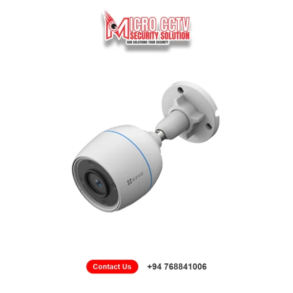 EZVIZ CAMERA LOWEST PRICE IN SRILANKASmart Outdoor CamerasWi-Fi Bullet Cameras CS-H3cBLACK & WHITE 2MP
