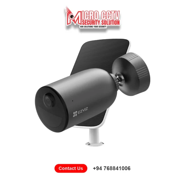 EZVIZ CAMERA LOWEST PRICE IN SRILANKABattery Powered & Wire-Free (Wireless) 4G Outdoor Cameras EB3 4G Solar Panel Kit