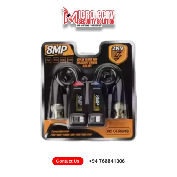 8MP Video Balun for CCTV