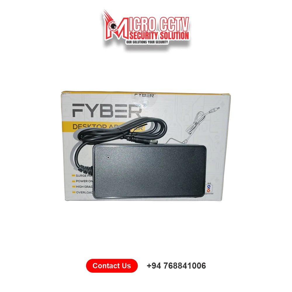FYBER 12V 5A Power Supply Desktop Adapter