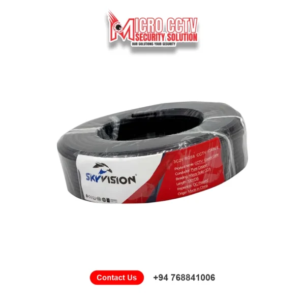 CCTV CAMERA LOWEST PRICE IN SRILANKA Skyvision Cable 100 Y